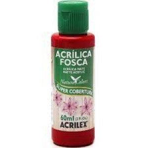 TINTA ACRILICA FOSCA 60ML 508/VERMELHO ESCARLATE - UN