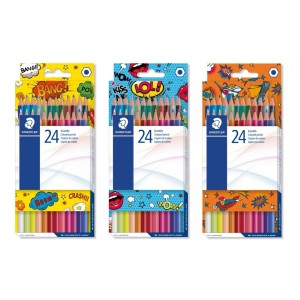 LAPIS 24 CORES STAEDTLER NORIS