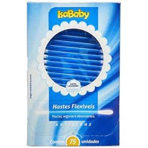 HASTES FLEXIVEIS  ISABABY 75 UNIDADES- CX