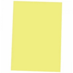 CARTOLINA 140G AMARELA- FL